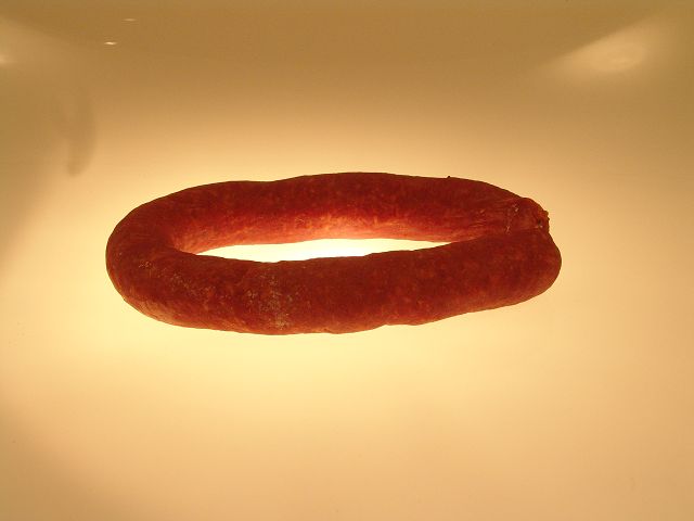 Kohlwurst geräuchert