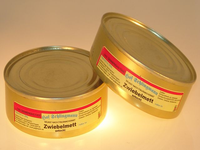 Gekochtes Zwiebelmett