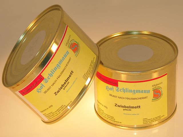 Gekochtes Zwiebelmett